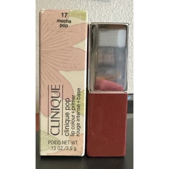 Clinique Even Better Pop Lip Colour Foundation Full Size Mocha Pop NIB!! - Picture 3 of 3